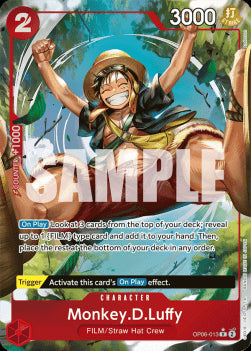 Monkey.D.Luffy (OP06-013) (V.2) - Wings of the Captain (Alternate Art) [OP06-013]