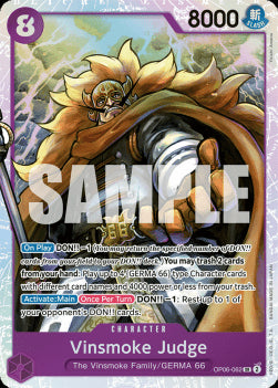 Vinsmoke Judge (OP06-062) (V.1) - Wings of the Captain (Super Rare) [OP06-062]