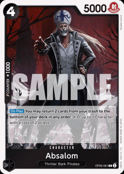 Absalom (OP06-081) (V.1) - Wings of the Captain (Rare) [OP06-081]