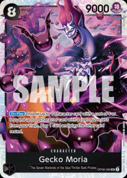 Gecko Moria (OP06-086) (V.1) - Wings of the Captain (Super Rare) [OP06-086]
