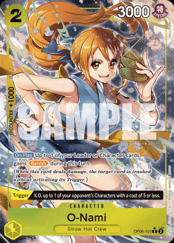 O-Nami (OP06-101) (V.2) - Wings of the Captain (Alternate Art) [OP06-101]