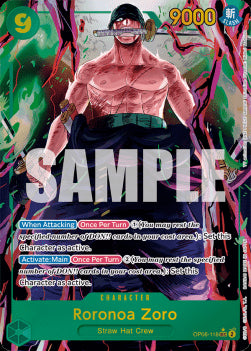 Roronoa Zoro (OP06-118) (V.2) - Wings of the Captain (Alternate Art) [OP06-118]