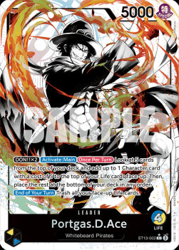 Portgas.D.Ace (ST13-002) (V.2) - Ultra Deck: The Three Brothers (Alternate Art) [ST-13-002]