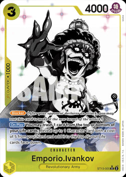 Emporio.Ivankov (ST13-005) (V.2) - Ultra Deck: The Three Brothers (Alternate Art) [ST-13-005]