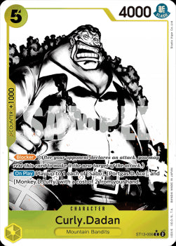 Curly.Dadan (ST13-006) (V.2) - Ultra Deck: The Three Brothers (Alternate Art) [ST-13-006]