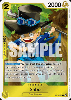 Sabo (ST13-007) (V.1) - Ultra Deck: The Three Brothers (Common) [ST-13-007]