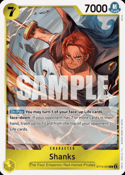 Shanks (ST13-009) (V.1) - Ultra Deck: The Three Brothers (Common) [ST-13-009]