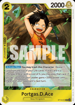Portgas.D.Ace (ST13-010) (V.1) - Ultra Deck: The Three Brothers (Common) [ST-13-010]
