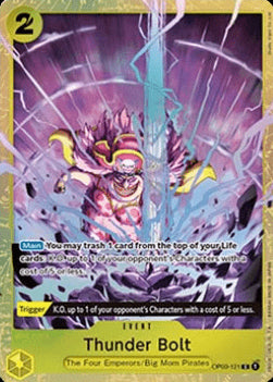 Thunder Bolt (OP03-121) - Unnumbered Promos (Common) [UP-OP03-121]