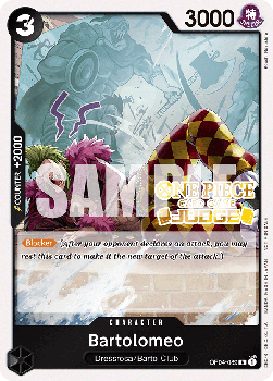 Bartolomeo (OP04-089) - Judge Promos (Rare) [JDG-OP04-089]