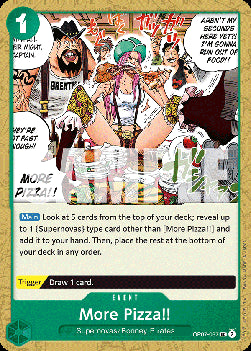 More Pizza!! (OP07-037) - 500 Years into the Future (Uncommon) [OP07-037]