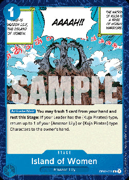 Island of Women (OP07-058) - 500 Years into the Future (Common) [OP07-058]