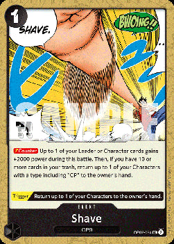 Shave (OP07-094) - 500 Years into the Future (Uncommon) [OP07-094]