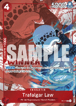 Trafalgar Law (P-017) (V.3) - Promos (Promo) [P-017]