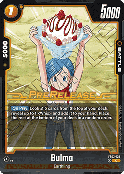 Bulma (FB02-129) - Promos: Blazing Aura [Fusion World] (Common) [FB02P-129]