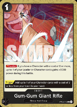 Gum-Gum Giant Rifle (ST14-014) - Starter Deck: 3D2Y (Common) [ST-14-14]