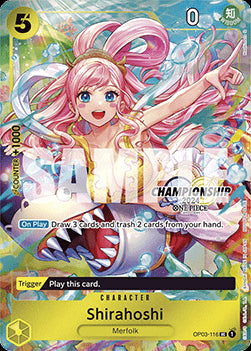 Shirahoshi (OP03-116) - Special Tournament Promos (Uncommon) [STP-OP03-116]