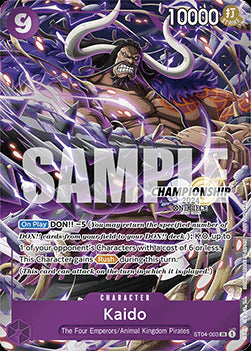 Kaido (ST04-003) - Special Tournament Promos (Super Rare) [STP-ST04-003]