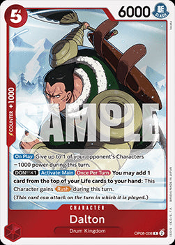 Dalton (OP08-008) - Two Legends (Rare) [OP08-008]