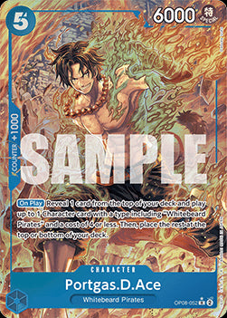 Portgas.D.Ace (OP08-052) (V.2) - Two Legends (Alternate Art) [OP08-052]