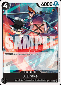 X.Drake (OP08-093) - Two Legends (Common) [OP08-093]