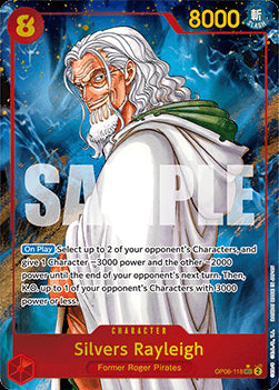 Silvers Rayleigh (OP08-118) (V.2) - Two Legends (Alternate Art) [OP08-118]