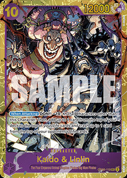 Kaido & Linlin (OP08-119) (V.1) - Two Legends (Secret Rare) [OP08-119]