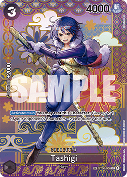 Tashigi (ST06-006) - Two Legends (Special Rare) [OP08-ST06-006]