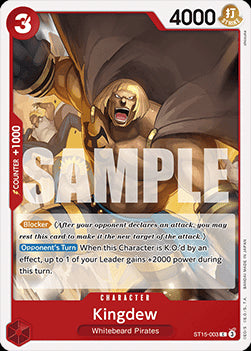 Kingdew (ST15-003) - Starter Deck: Edward.Newgate (Common) [ST-15-003]