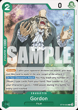 Gordon (ST16-002) - Starter Deck: Green Uta (Common) [ST-16-002]