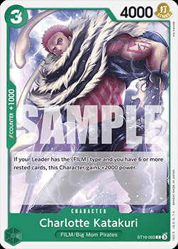 Charlotte Katakuri (ST16-003) - Starter Deck: Green Uta (Common) [ST-16-003]