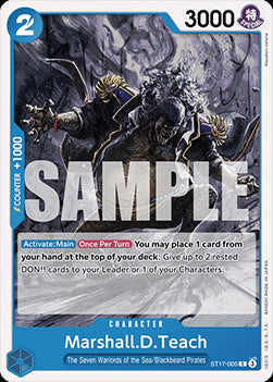 Marshall.D.Teach (ST17-005) - Starter Deck: Donquixote Doflamingo (Common) [ST-17-005]