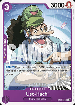 Uso-Hachi (ST18-001) - Starter Deck: Purple Monkey.D.Luffy (Common) [ST-18-001]