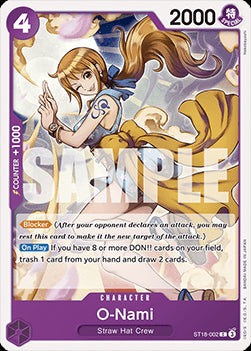 O-Nami (ST18-002) - Starter Deck: Purple Monkey.D.Luffy (Common) [ST-18-002]