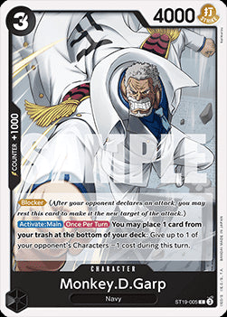 Monkey.D.Garp (ST19-005) - Starter Deck: Smoker (Common) [ST-19-005]