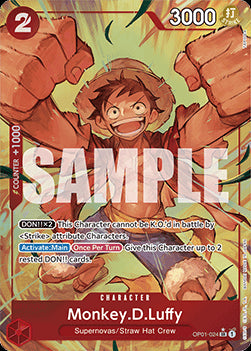 Monkey.D.Luffy (OP01-024) (V.2) - The Best (Alternate Art) [PRB01-OP01-024]
