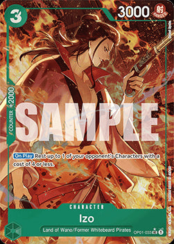 Izo (OP01-033) (V.4) - The Best (Alternate Art) [PRB01-OP01-033]
