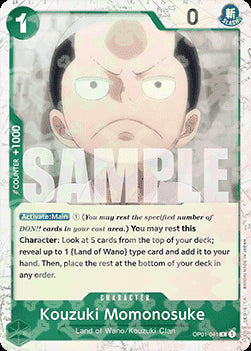 Kouzuki Momonosuke (OP01-041) (V.2) - The Best (Rare) [PRB01-OP01-041]