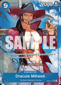 Dracule Mihawk (OP01-070) (V.2) - The Best (Alternate Art) [PRB01-OP01-070]