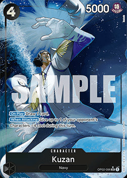 Kuzan (OP02-096) (V.2) - The Best (Alternate Art) [PRB01-OP02-096]