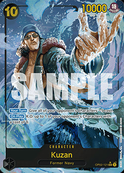 Kuzan (OP02-121) (V.2) - The Best (Alternate Art) [PRB01-OP02-121]