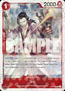 Izo (OP03-003) (V.2) - The Best (Rare) [PRB01-OP03-003]