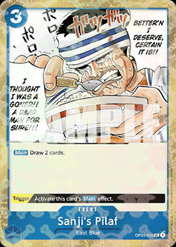 Sanji's Pilaf (OP03-056) (V.2) - The Best (Uncommon) [PRB01-OP03-056]