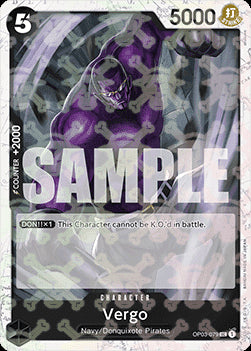 Vergo (OP03-079) (V.2) - The Best (Uncommon) [PRB01-OP03-079]