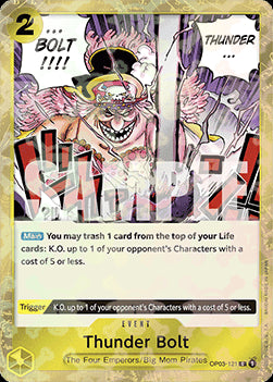 Thunder Bolt (OP03-121) (V.2) - The Best (Common) [PRB01-OP03-121]