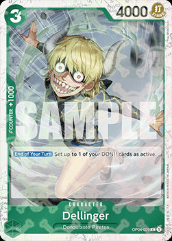 Dellinger (OP04-029) (V.2) - The Best (Common) [PRB01-OP04-029]