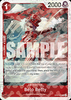 Belo Betty (OP05-015) (V.2) - The Best (Rare) [PRB01-OP05-015]