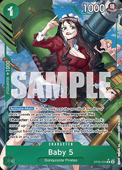 Baby 5 (OP05-034) (V.4) - The Best (Alternate Art) [PRB01-OP05-034]