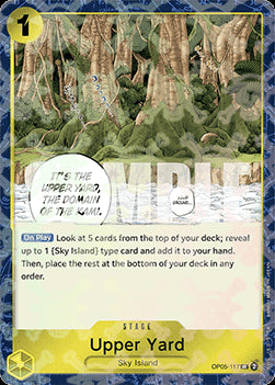 Upper Yard (OP05-117) (V.2) - The Best (Uncommon) [PRB01-OP05-117]