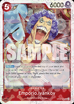 Emporio.Ivankov (OP06-003) (V.2) - The Best (Uncommon) [PRB01-OP06-003]